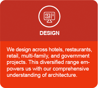 Design - We translate objectives into concepts, test fits, and coordinated plans. Our approach balances guest experience, flow, functionality, and long-term value.